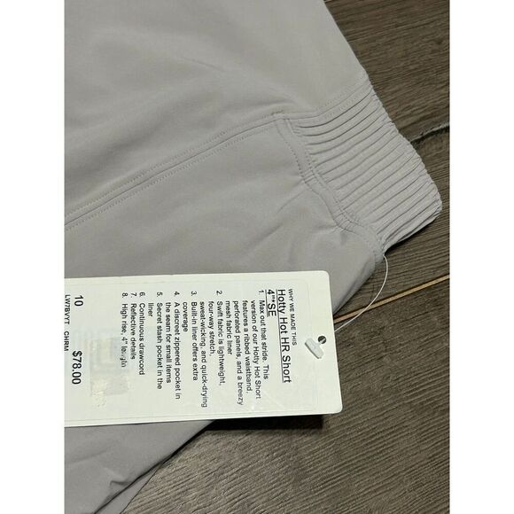 Lululemon Hotty Hot HR short 4” SE - Picture 3 of 3
